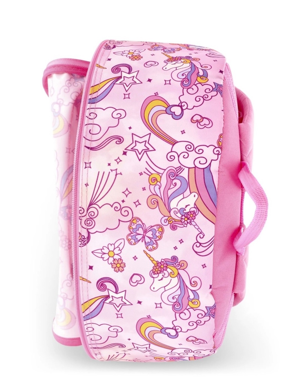 Wonder Nation Girls' 17" Day Dream Doodles Backpack, Pink - Picture 2 of 4